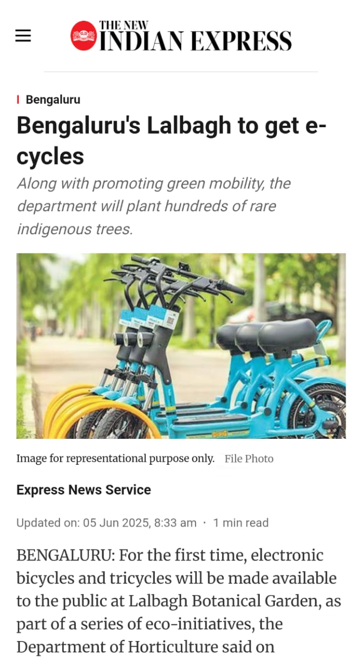 The New Indian Express - Fetch Bikes